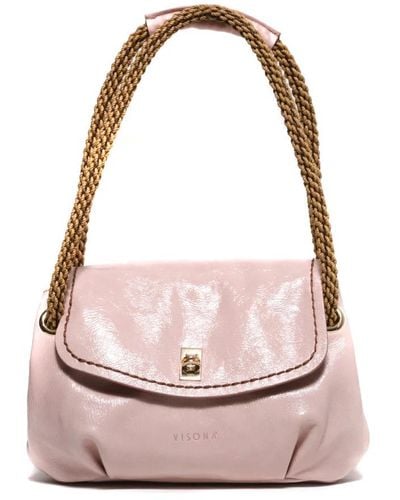 Plinio Visona' Shoulder Bags - Pink