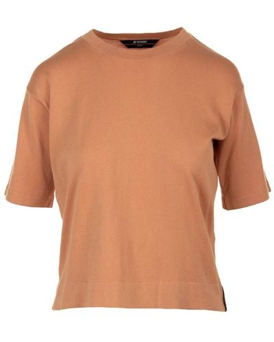 K-Way T-Shirts - Brown
