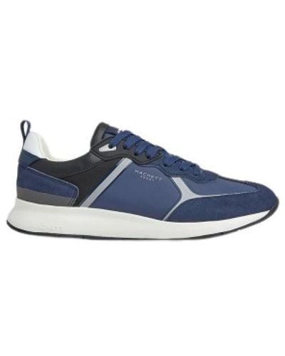 Hackett Shoes > sneakers - Bleu