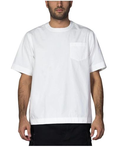 Sacai T-Shirts - Weiß