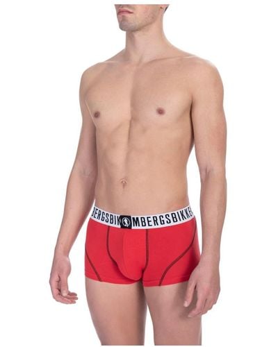 Bikkembergs Boxer mit logo - Rot