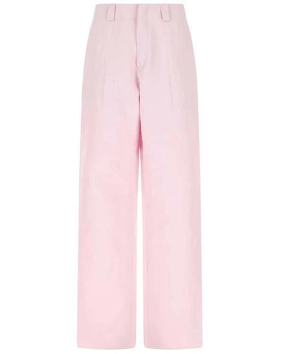 Zegna Straight Trousers - Pink