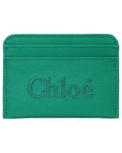 Chloé Wallets & Cardholders - Green