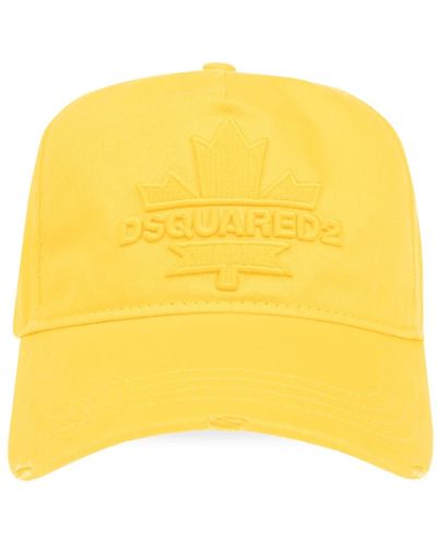 DSquared² Accessories > hats > caps - Jaune