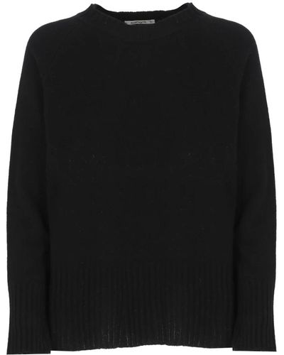 Kangra Round-Neck Knitwear - Black