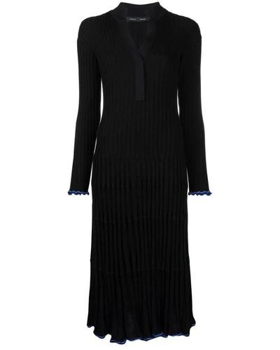 Proenza Schouler Knitted Dresses - Black