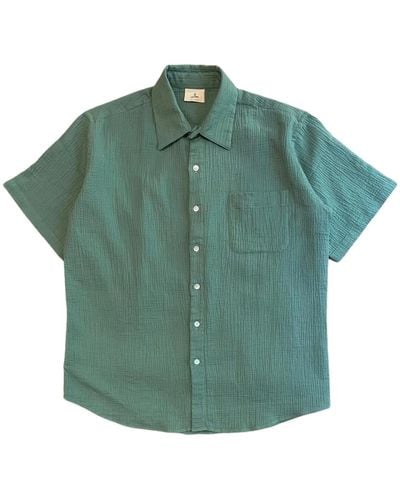 La Paz Short Sleeve Shirts - Green