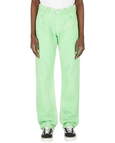 NOTSONORMAL Trousers > straight trousers - Vert