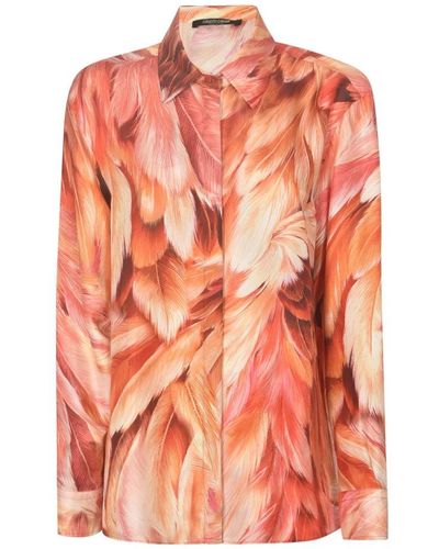 Roberto Cavalli Shirts - Orange