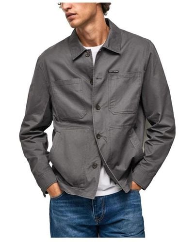 Pepe Jeans Casual Shirts - Grey