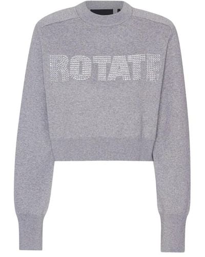 ROTATE BIRGER CHRISTENSEN Sweatshirts - Grey