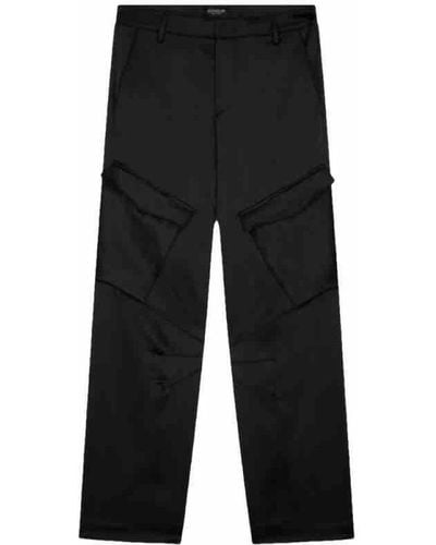 Dondup Trousers > straight trousers - Noir
