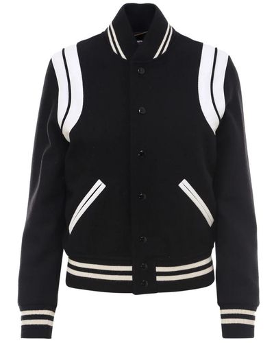 Saint Laurent Light jackets - Negro