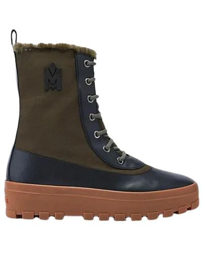 Mackage Shoes > boots > lace-up boots - Marron