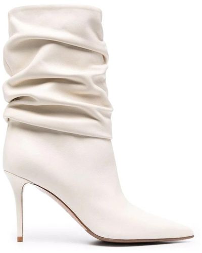 Le Silla Heeled Boots - White