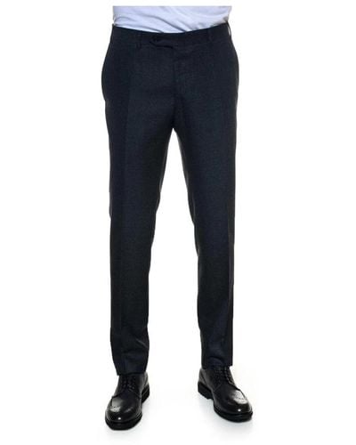 Canali Suit Trousers - Blue