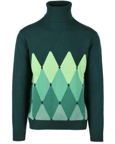 Ballantyne Knitwear > turtlenecks - Vert