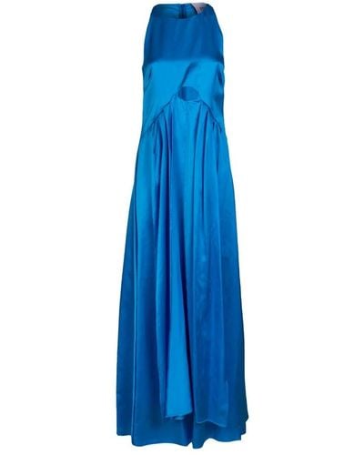Erika Cavallini Semi Couture Robes longues - Bleu