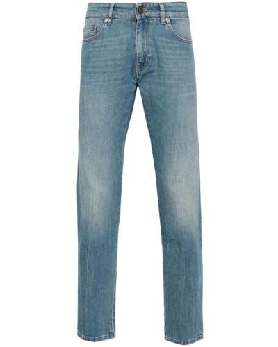 PT01 Jeans > slim-fit jeans - Bleu