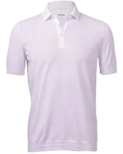 Gran Sasso Tops > polo shirts - Violet