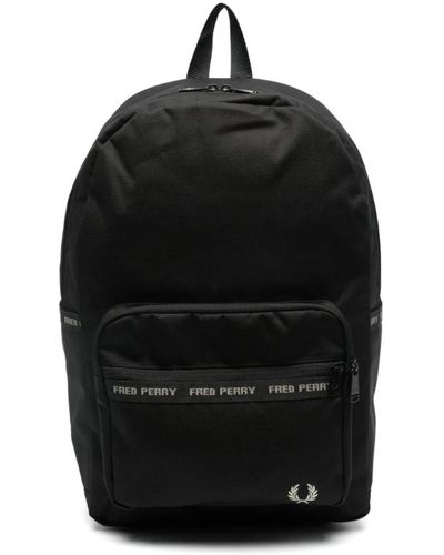 Fred Perry Backpacks - Schwarz