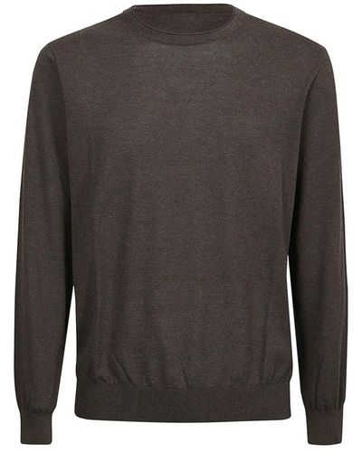 Kangra Round-Neck Knitwear - Grey