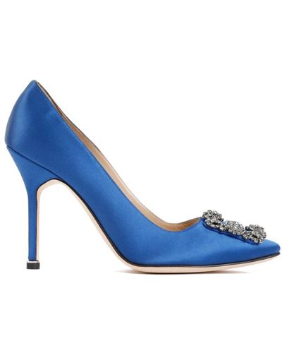 Manolo Blahnik Court Shoes - Blue
