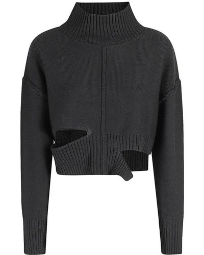 MM6 by Maison Martin Margiela Stylischer pullover sweater - Schwarz