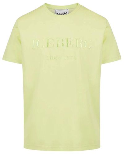 Iceberg T-Shirts - Yellow