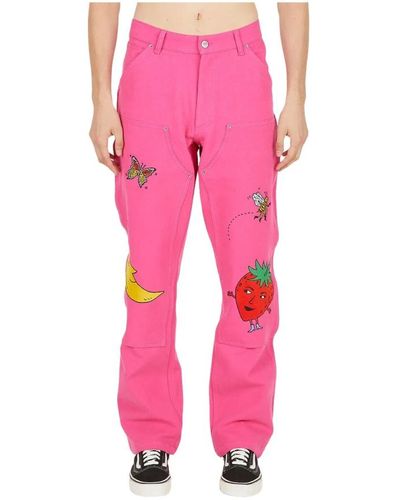 Sky High Farm Trousers - Pink