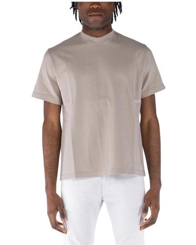 Covert T-shirt girocollo - Marrone