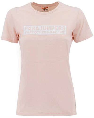 Parajumpers T-shirts - Rose