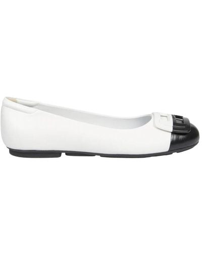 Hogan Shoes > flats > ballerinas - Blanc