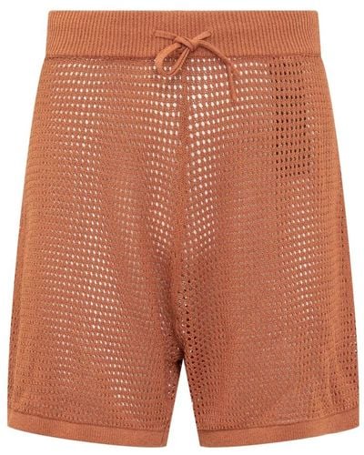 Nanushka Short shorts - Orange