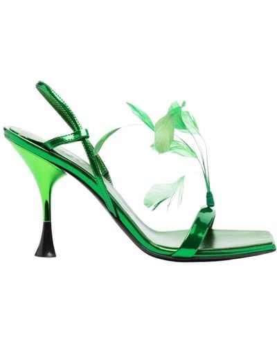 3Juin High Heel Sandals - Green