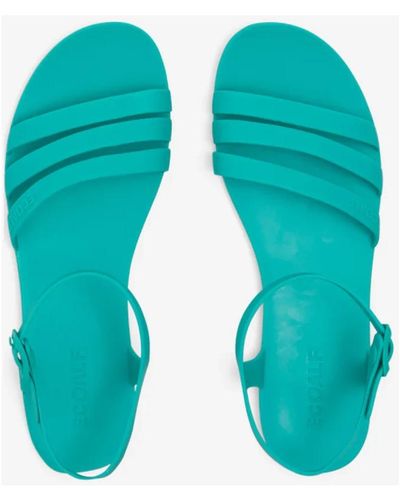 Ecoalf Shoes > sandals > flat sandals - Bleu