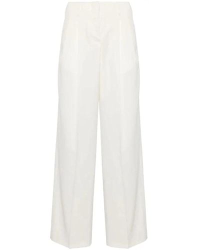 Golden Goose Wide trousers - Blanco
