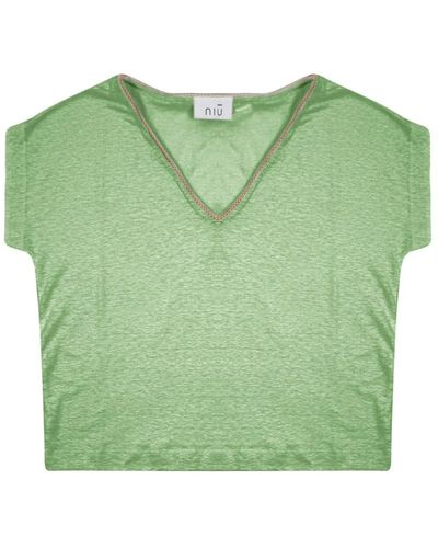 Niu T-Shirts - Green