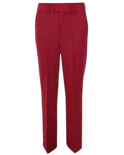 Femmes du Sud Slim-Fit Trousers - Red