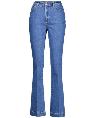 Mos Mosh Stilvolle jessica kyoto blaue flared jeans