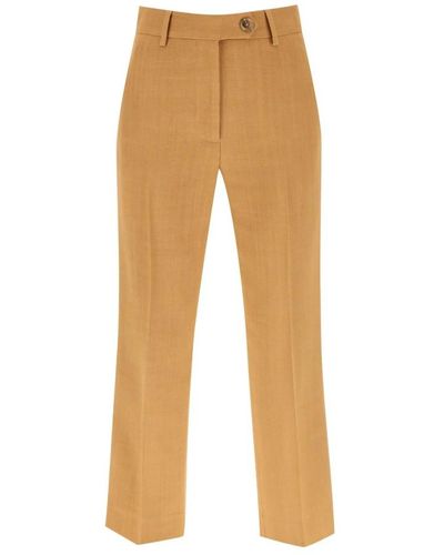 Blazé Milano Trousers > cropped trousers - Neutre