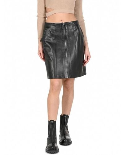 BOSS Skirts > leather skirts - Noir