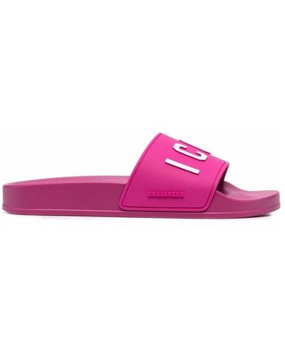 DSquared² Flat sandals - Rosa