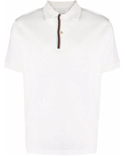 Paul Smith Polo Shirts - White