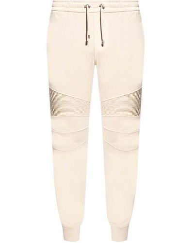 Balmain Cotton pants - Neutro