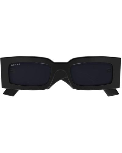 Gucci Minimalistische sonnenbrille gg1425s 001 - Blau