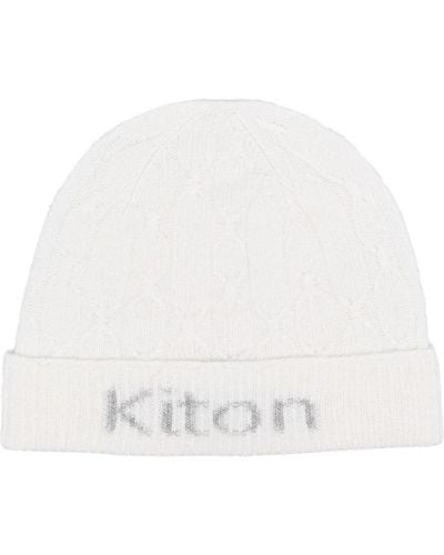 Kiton Hats - White