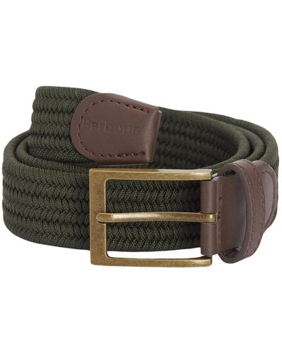 Barbour Belts - Green