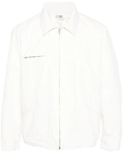 MM6 by Maison Martin Margiela Jackets > light jackets - Blanc