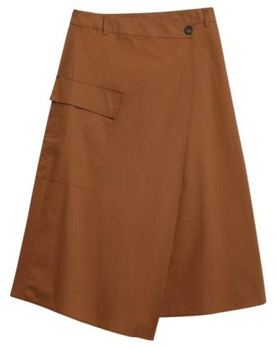 Woolrich Skirt - Marrone
